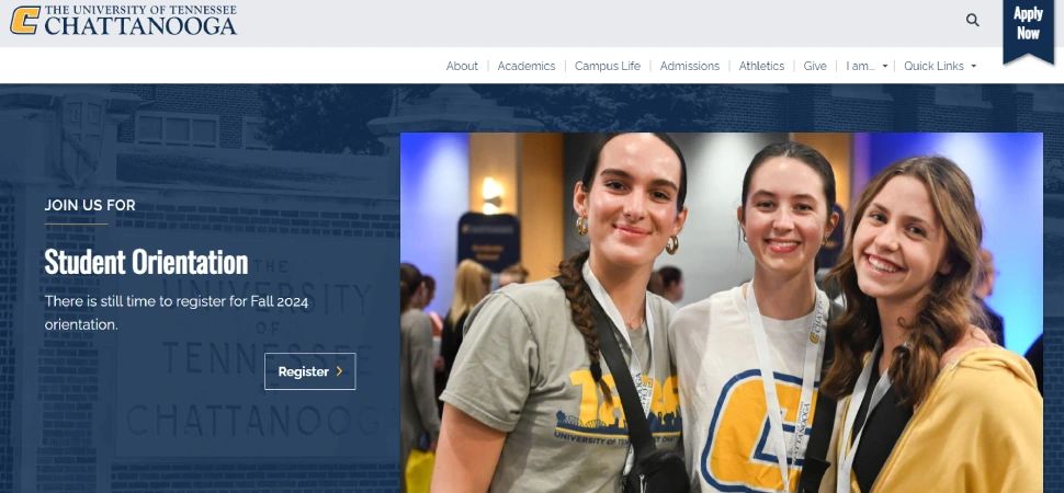 University of Tennessee at Chattanooga (UTC) Website Review